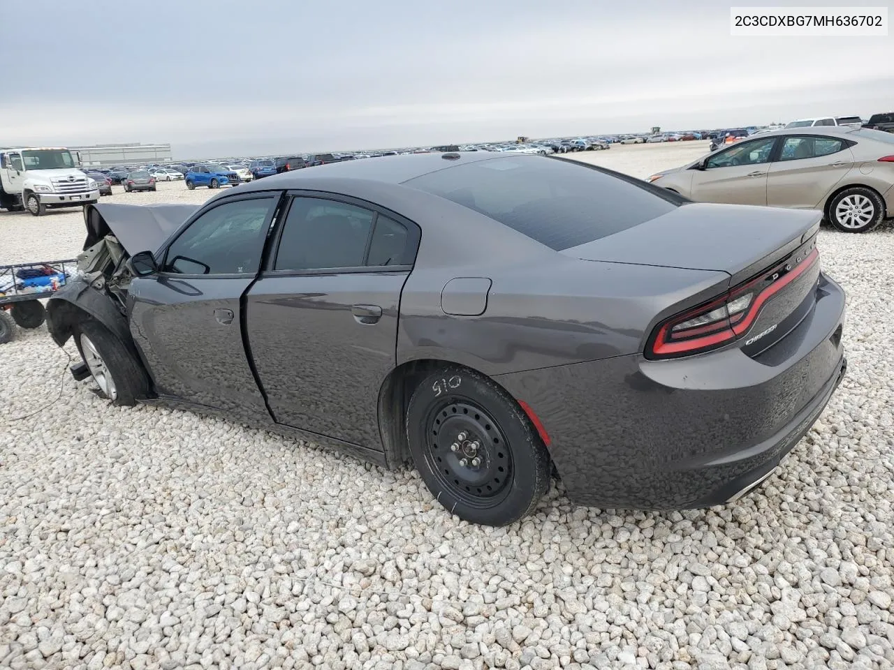 2021 Dodge Charger Sxt VIN: 2C3CDXBG7MH636702 Lot: 79236424