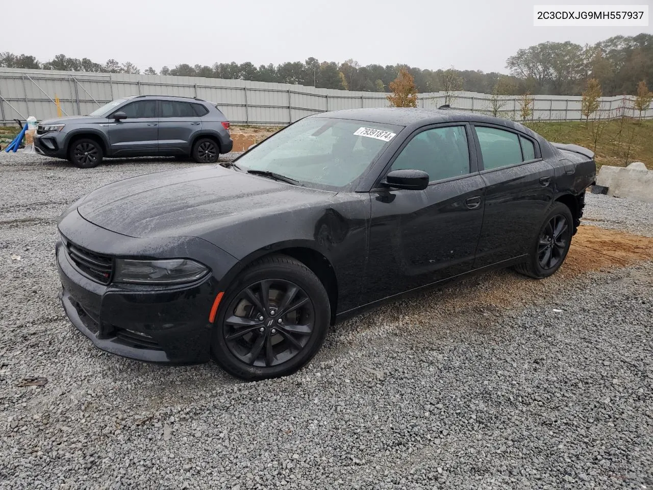 2021 Dodge Charger Sxt VIN: 2C3CDXJG9MH557937 Lot: 79391874