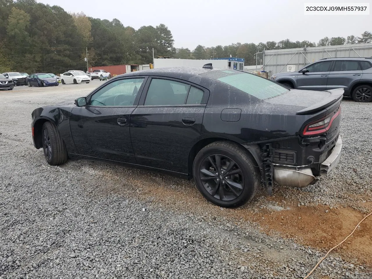 2021 Dodge Charger Sxt VIN: 2C3CDXJG9MH557937 Lot: 79391874