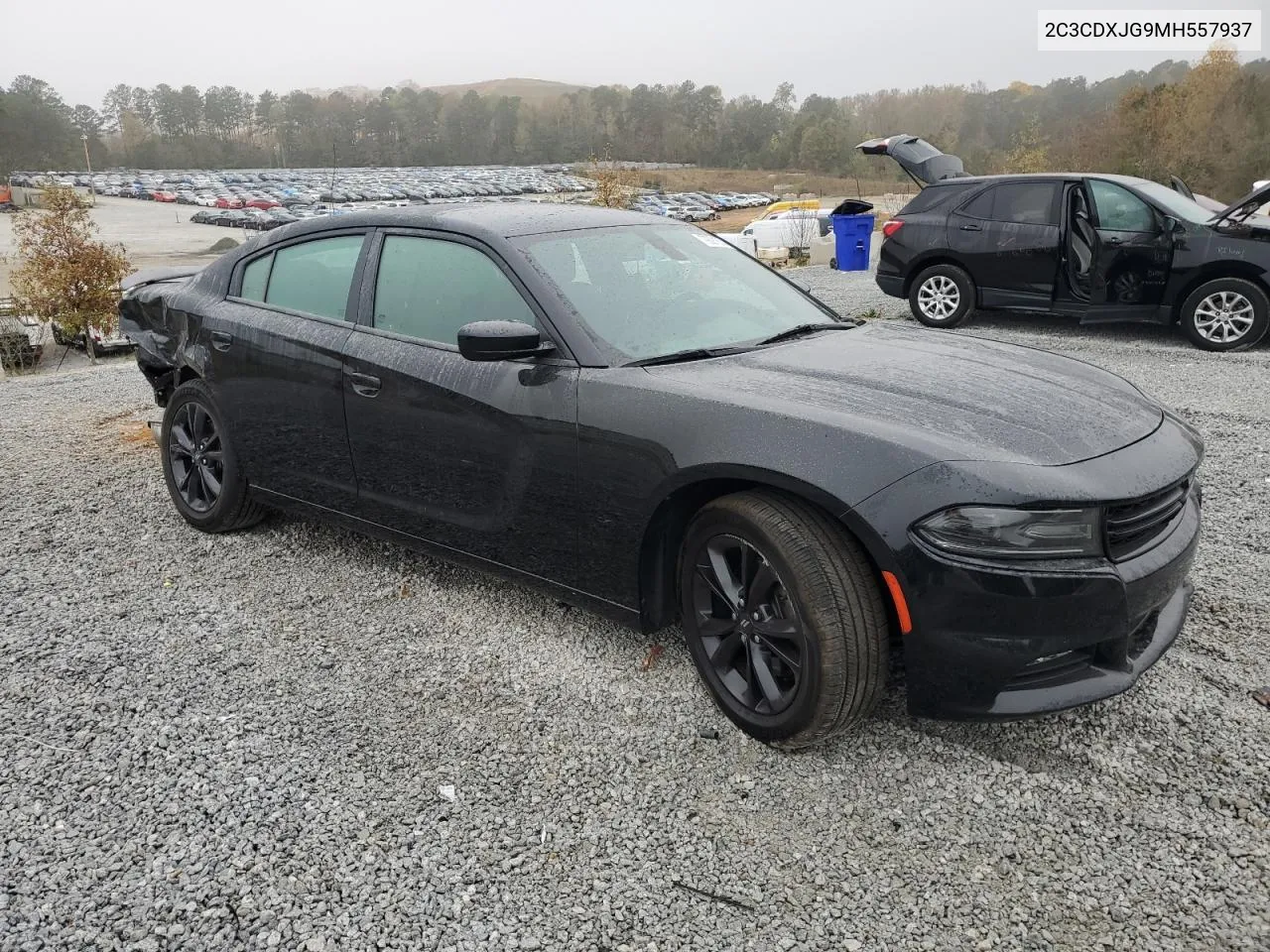 2021 Dodge Charger Sxt VIN: 2C3CDXJG9MH557937 Lot: 79391874