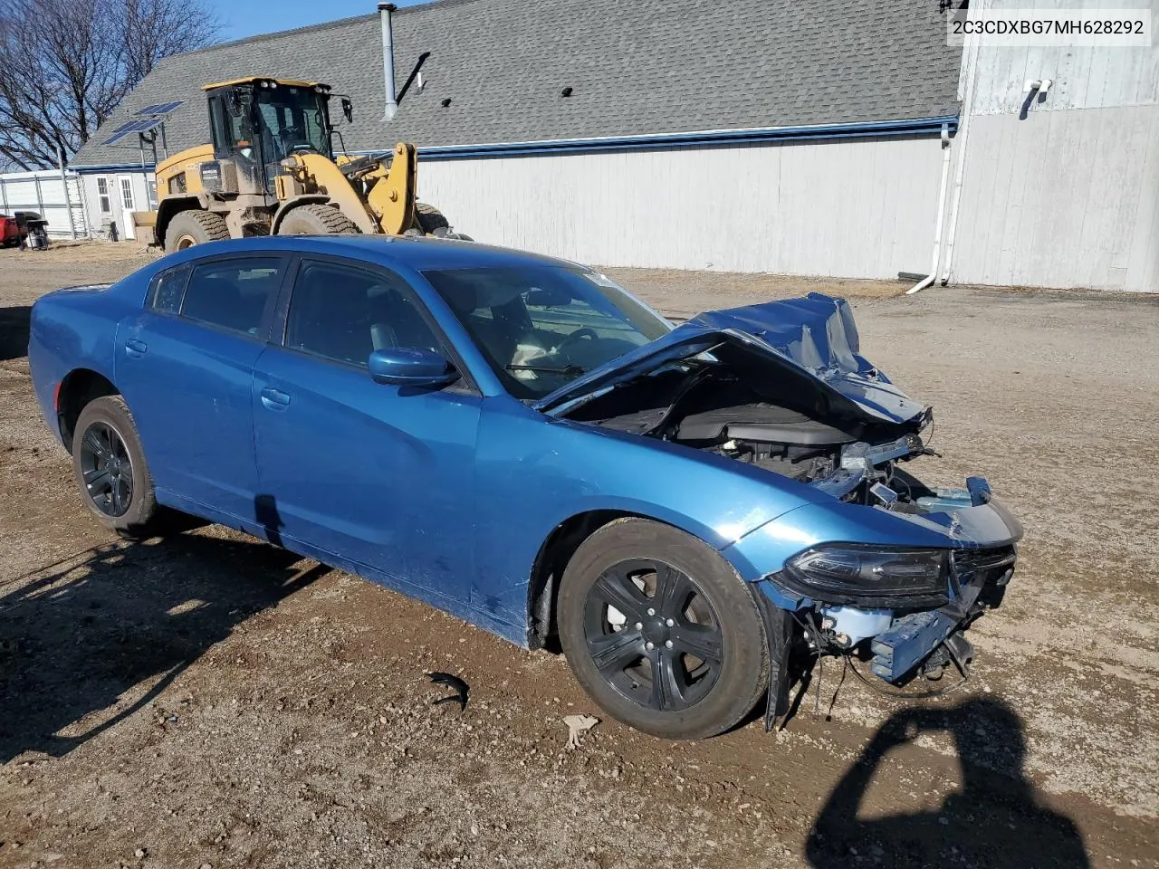 2021 Dodge Charger Sxt VIN: 2C3CDXBG7MH628292 Lot: 79601804