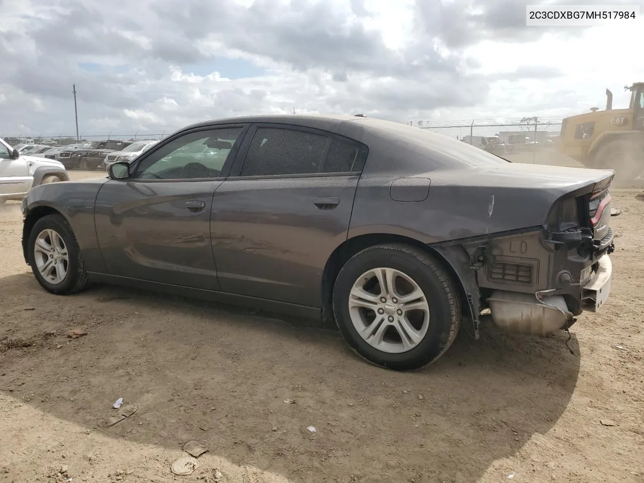 2021 Dodge Charger Sxt VIN: 2C3CDXBG7MH517984 Lot: 79735374