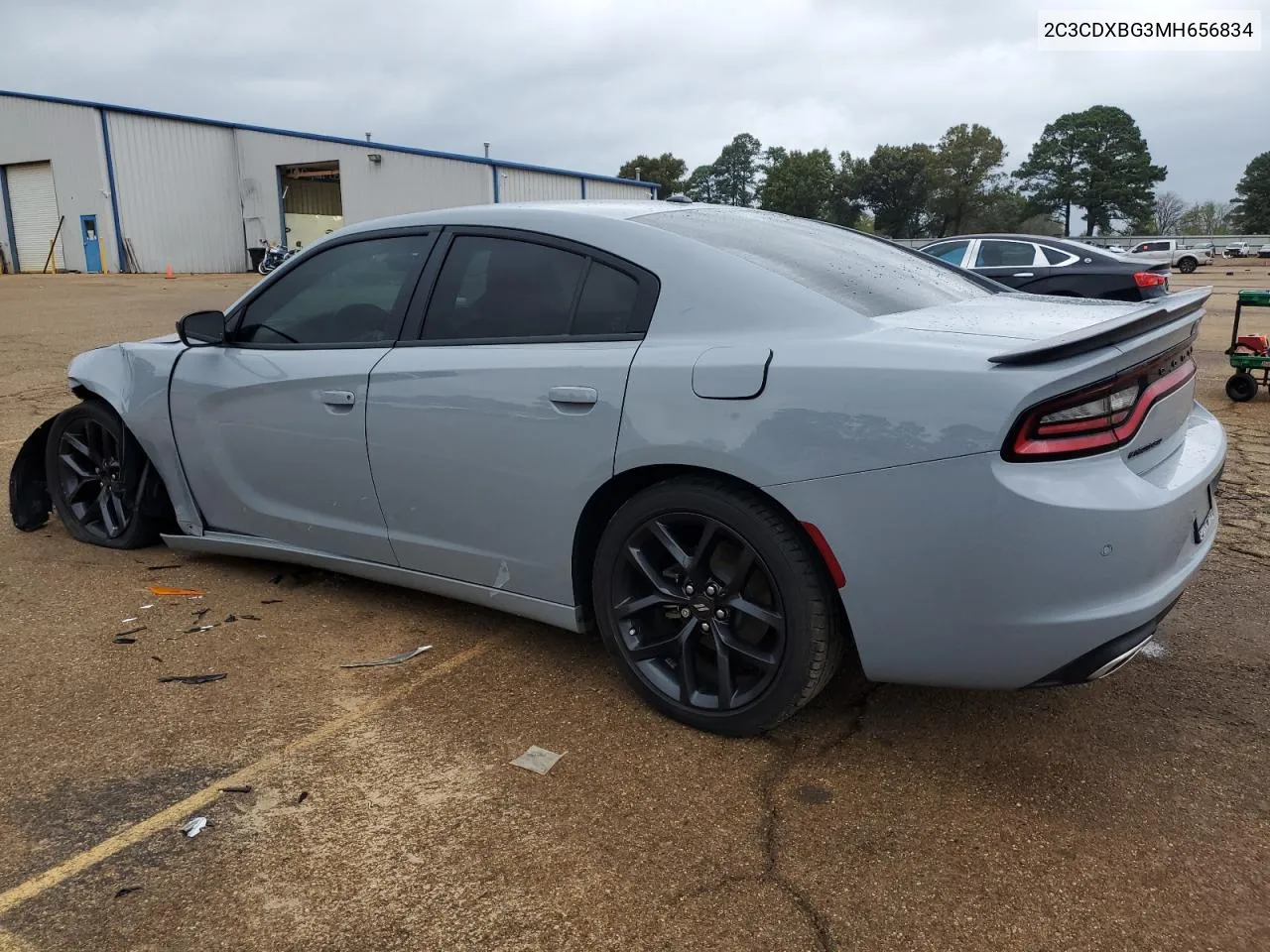 2021 Dodge Charger Sxt VIN: 2C3CDXBG3MH656834 Lot: 81169894