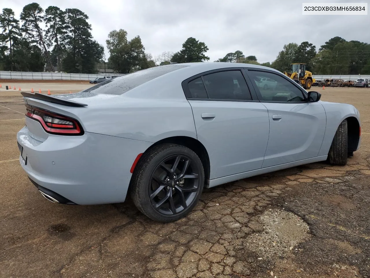 2021 Dodge Charger Sxt VIN: 2C3CDXBG3MH656834 Lot: 81169894