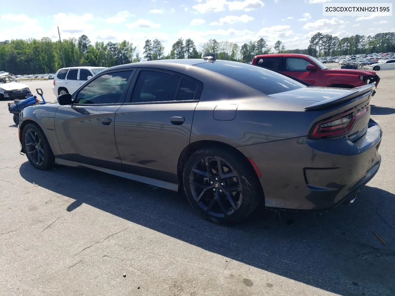 2022 Dodge Charger R/T VIN: 2C3CDXCTXNH221595 Lot: 52077334