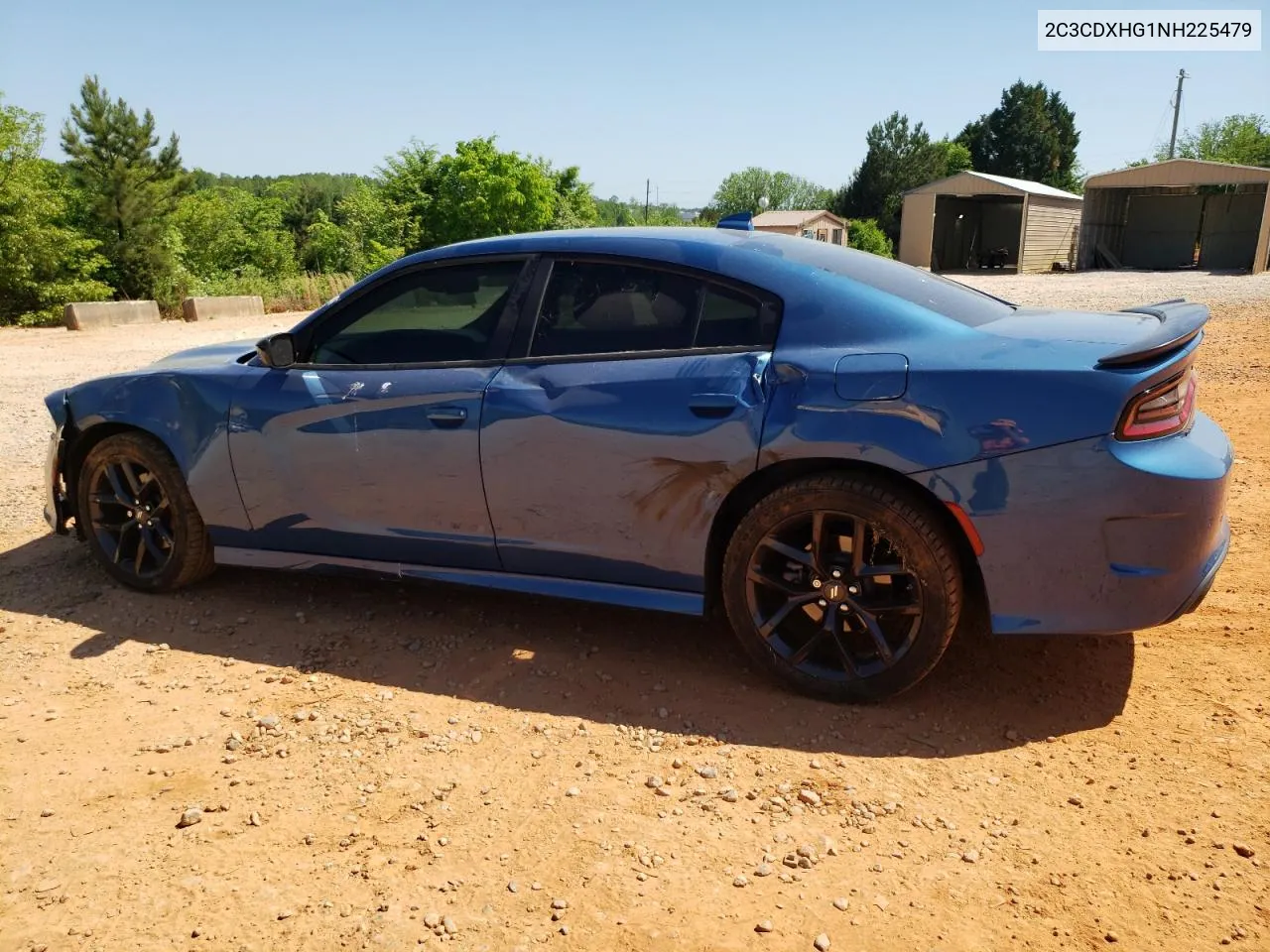 2022 Dodge Charger Gt VIN: 2C3CDXHG1NH225479 Lot: 52804114