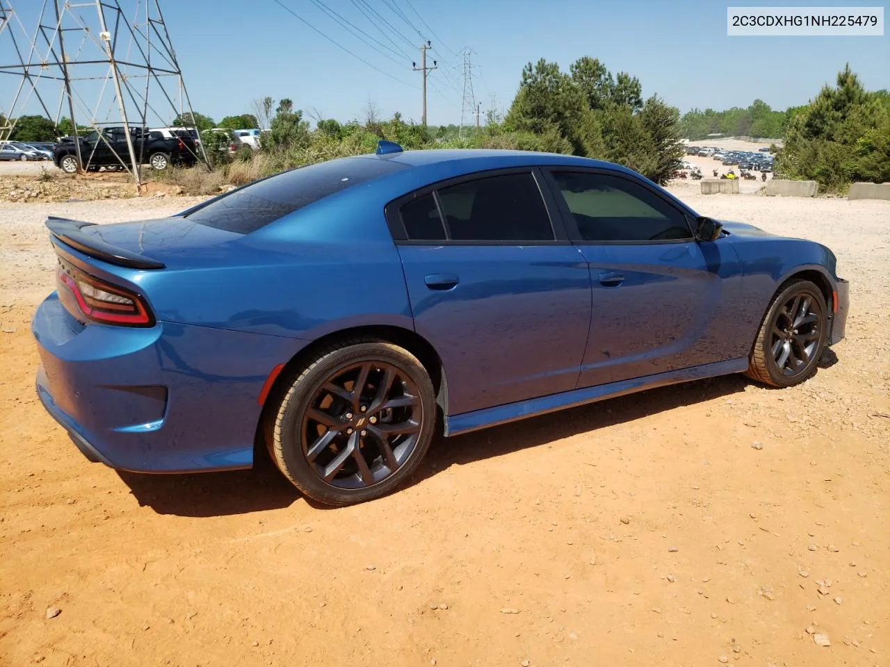 2022 Dodge Charger Gt VIN: 2C3CDXHG1NH225479 Lot: 52804114