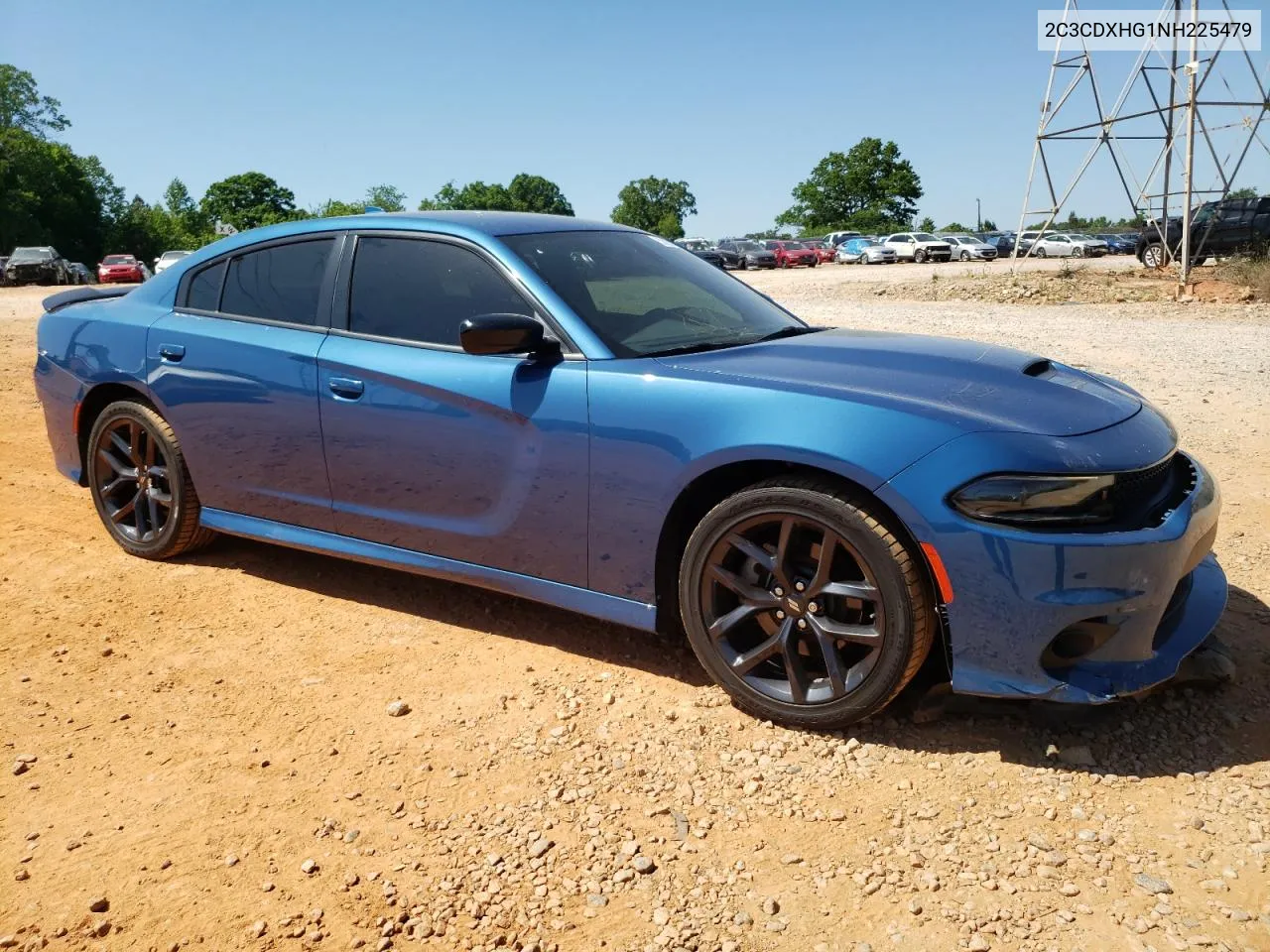 2022 Dodge Charger Gt VIN: 2C3CDXHG1NH225479 Lot: 52804114