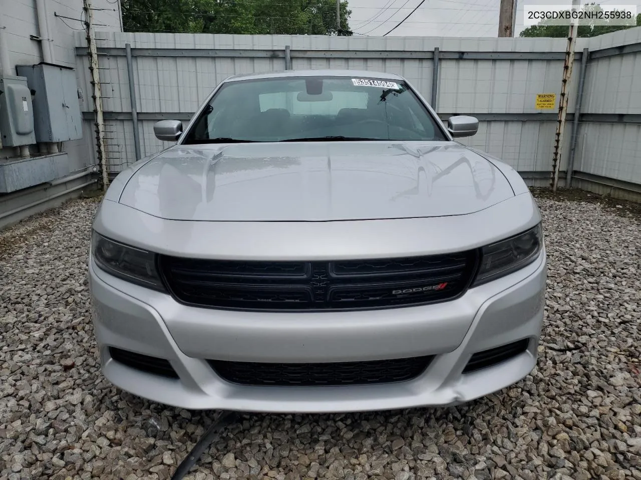 2022 Dodge Charger Sxt VIN: 2C3CDXBG2NH255938 Lot: 53514594