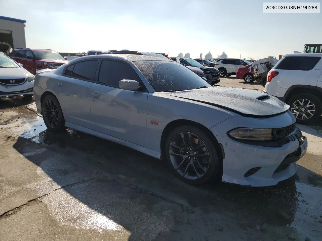 2022 Dodge Charger Scat Pack VIN: 2C3CDXGJ8NH190288 Lot: 54940524