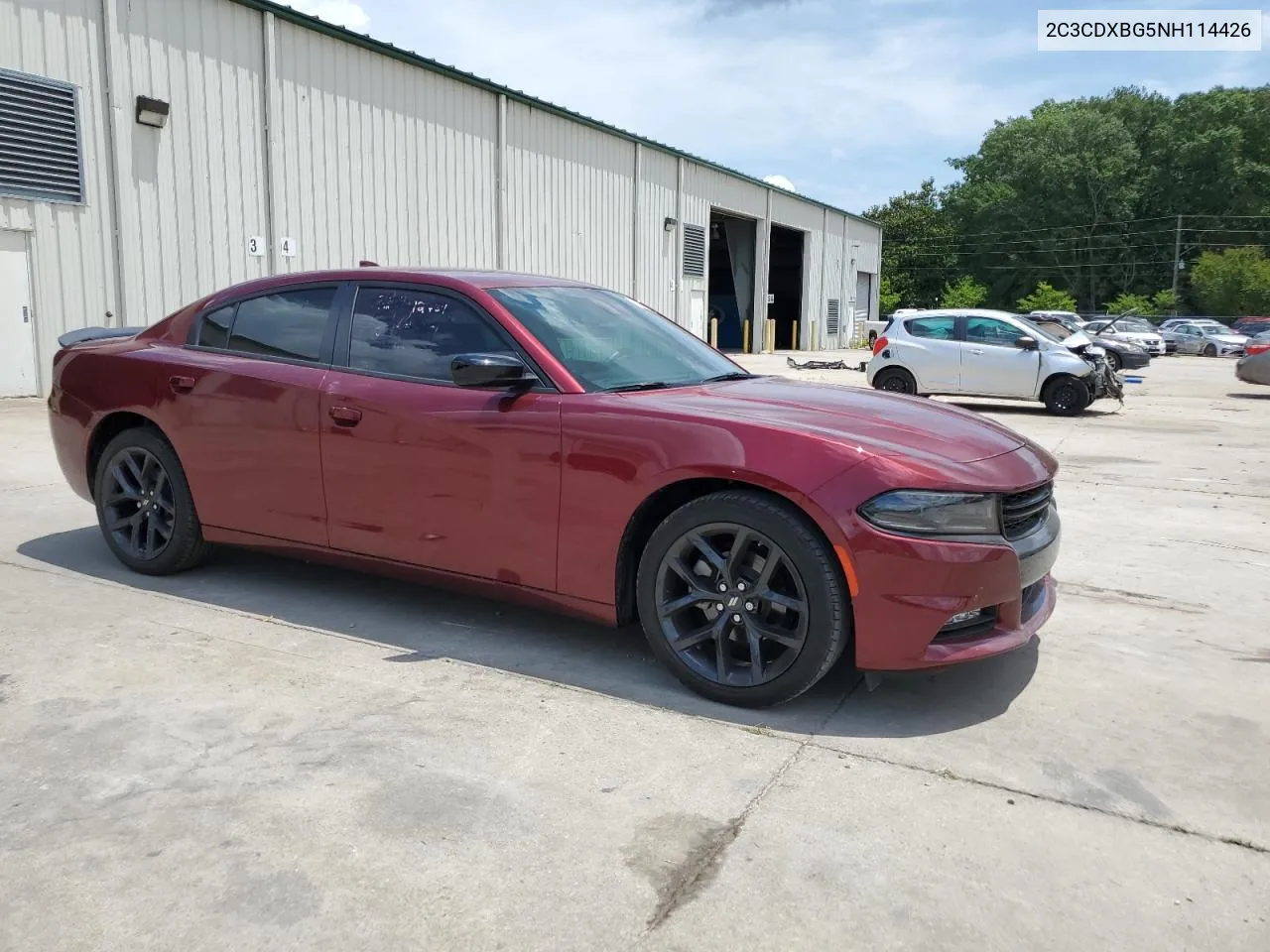 2022 Dodge Charger Sxt VIN: 2C3CDXBG5NH114426 Lot: 55716754