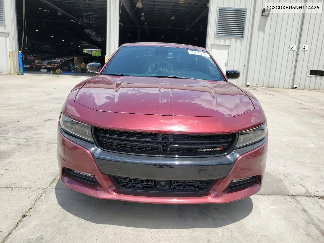 2022 Dodge Charger Sxt VIN: 2C3CDXBG5NH114426 Lot: 55716754