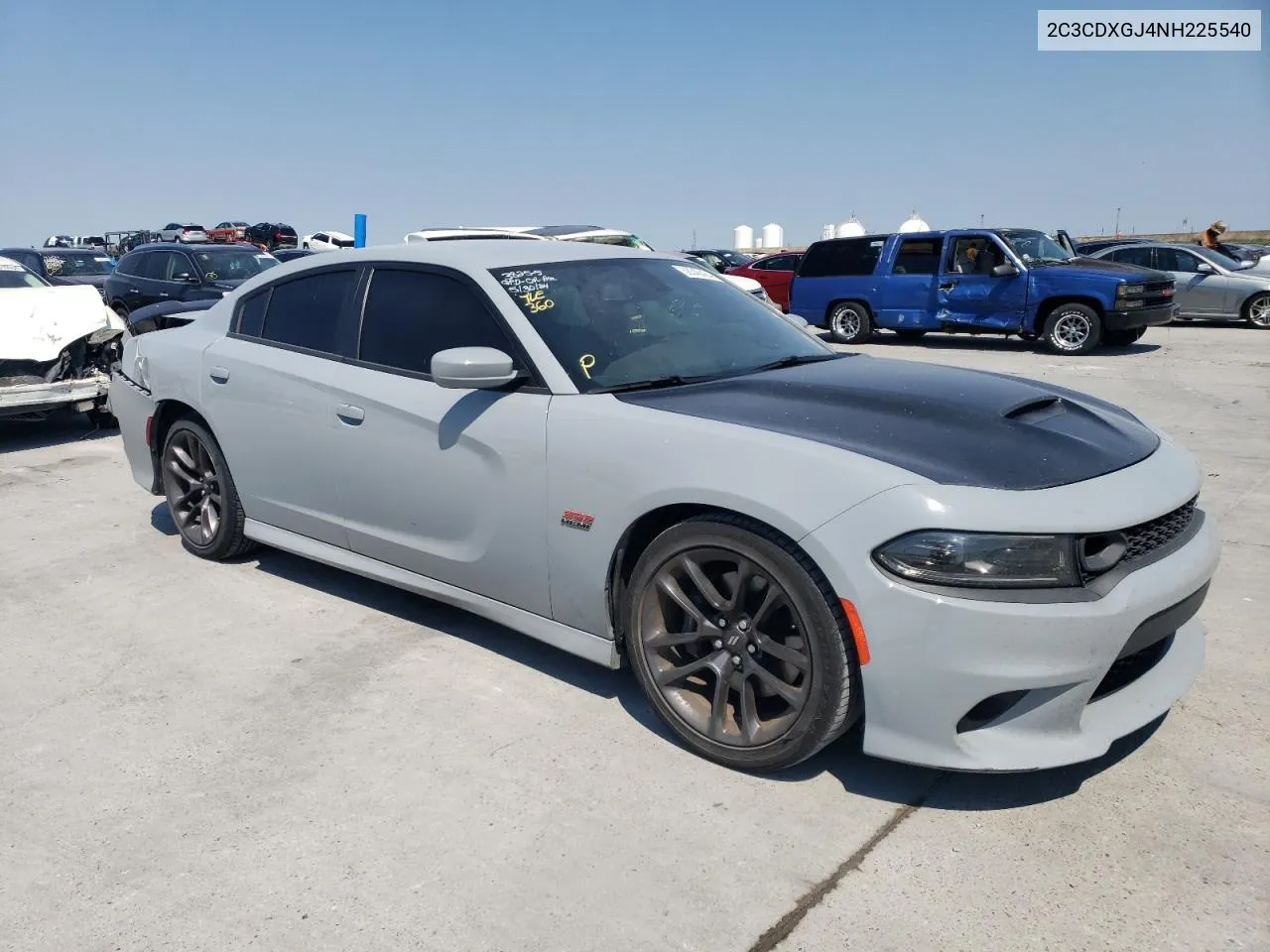 2022 Dodge Charger Scat Pack VIN: 2C3CDXGJ4NH225540 Lot: 58340424