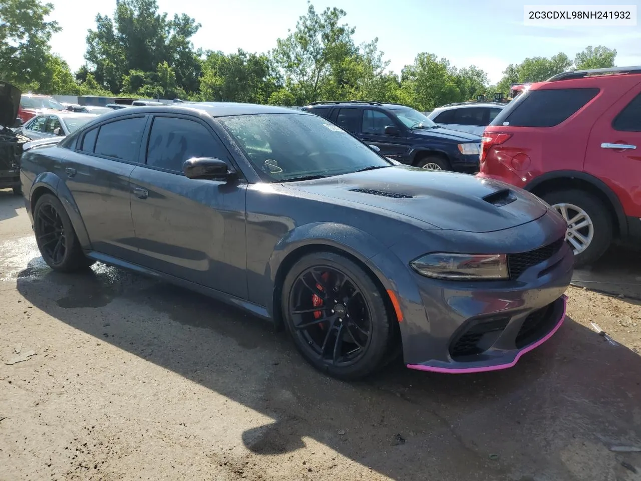 2022 Dodge Charger Srt Hellcat VIN: 2C3CDXL98NH241932 Lot: 58733724