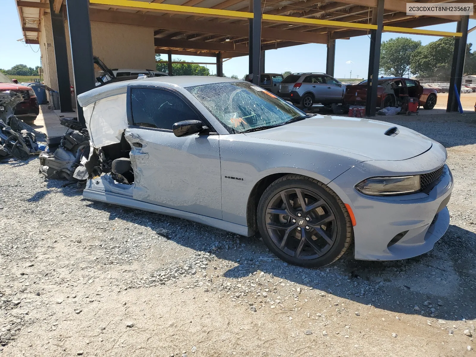 2022 Dodge Charger R/T VIN: 2C3CDXCT8NH235687 Lot: 60397084