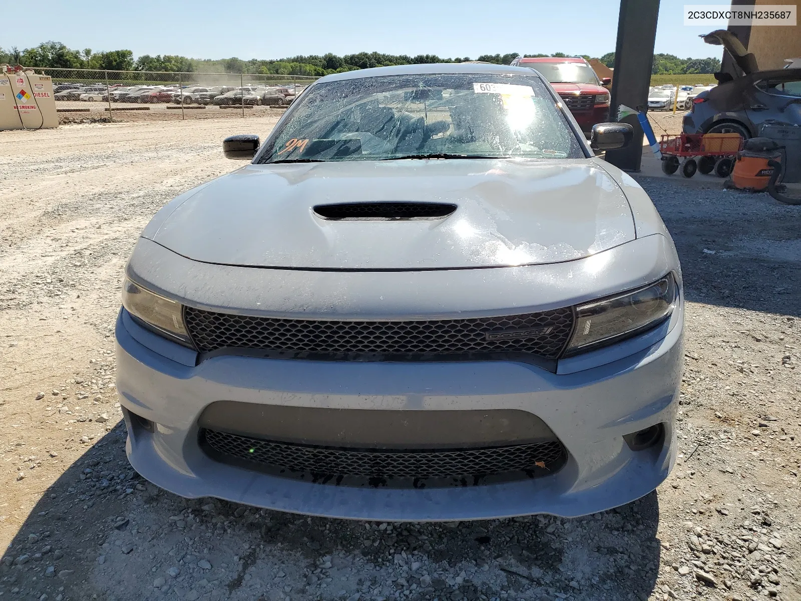 2022 Dodge Charger R/T VIN: 2C3CDXCT8NH235687 Lot: 60397084