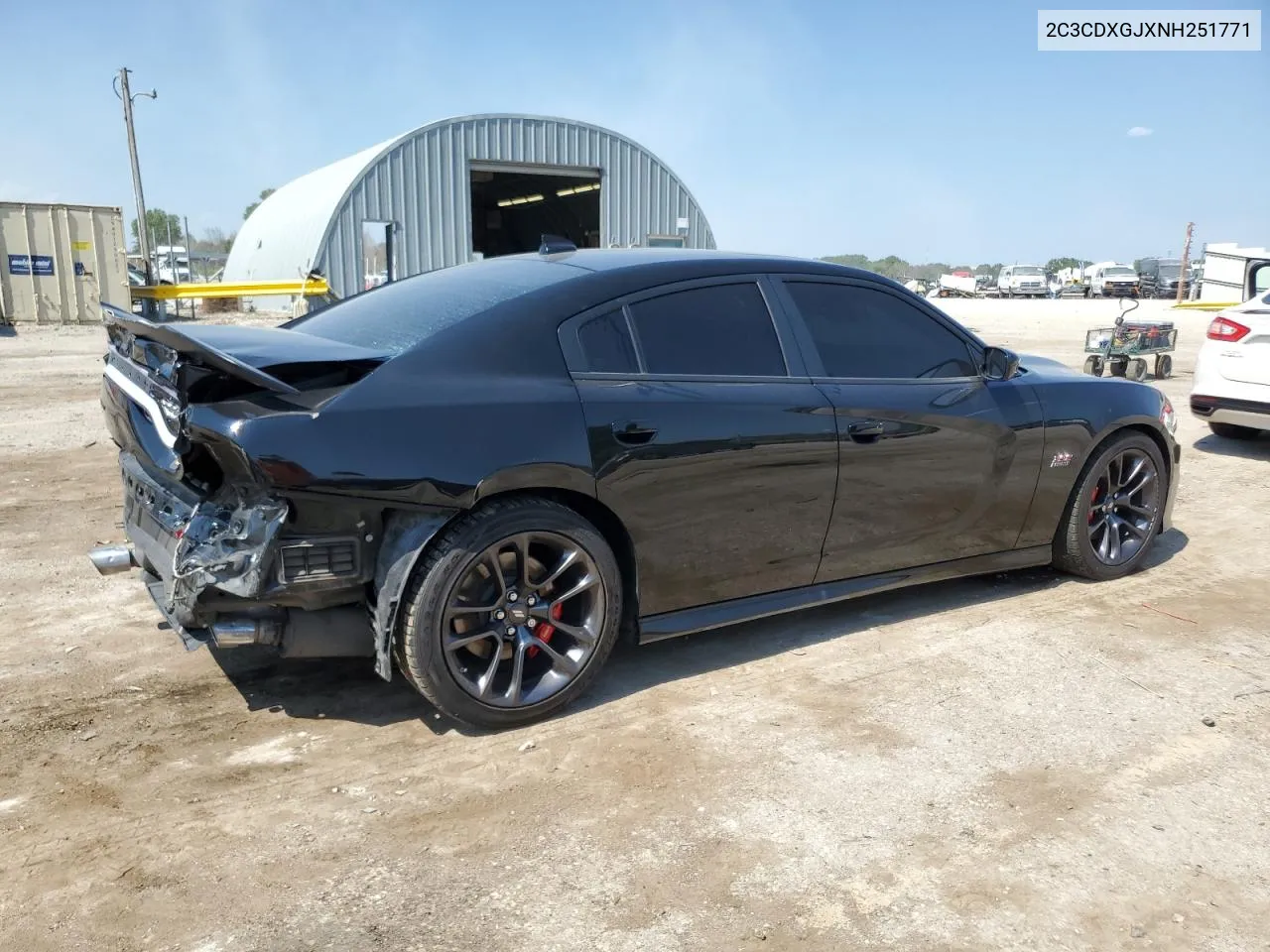 2022 Dodge Charger Scat Pack VIN: 2C3CDXGJXNH251771 Lot: 61345124