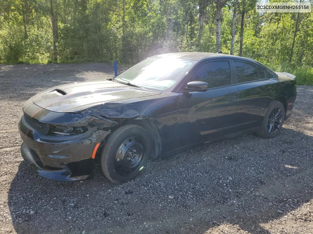 2022 Dodge Charger Gt VIN: 2C3CDXMG8NH265158 Lot: 61879324