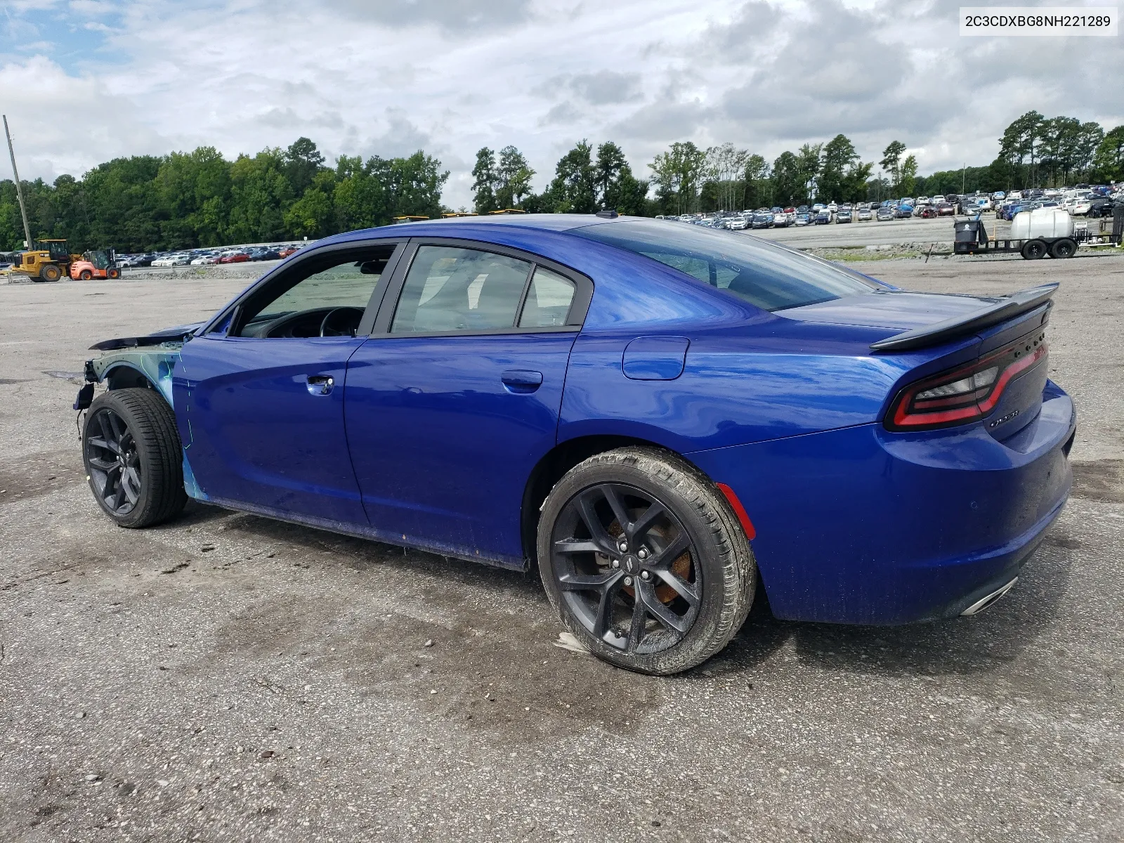 2022 Dodge Charger Sxt VIN: 2C3CDXBG8NH221289 Lot: 63579774