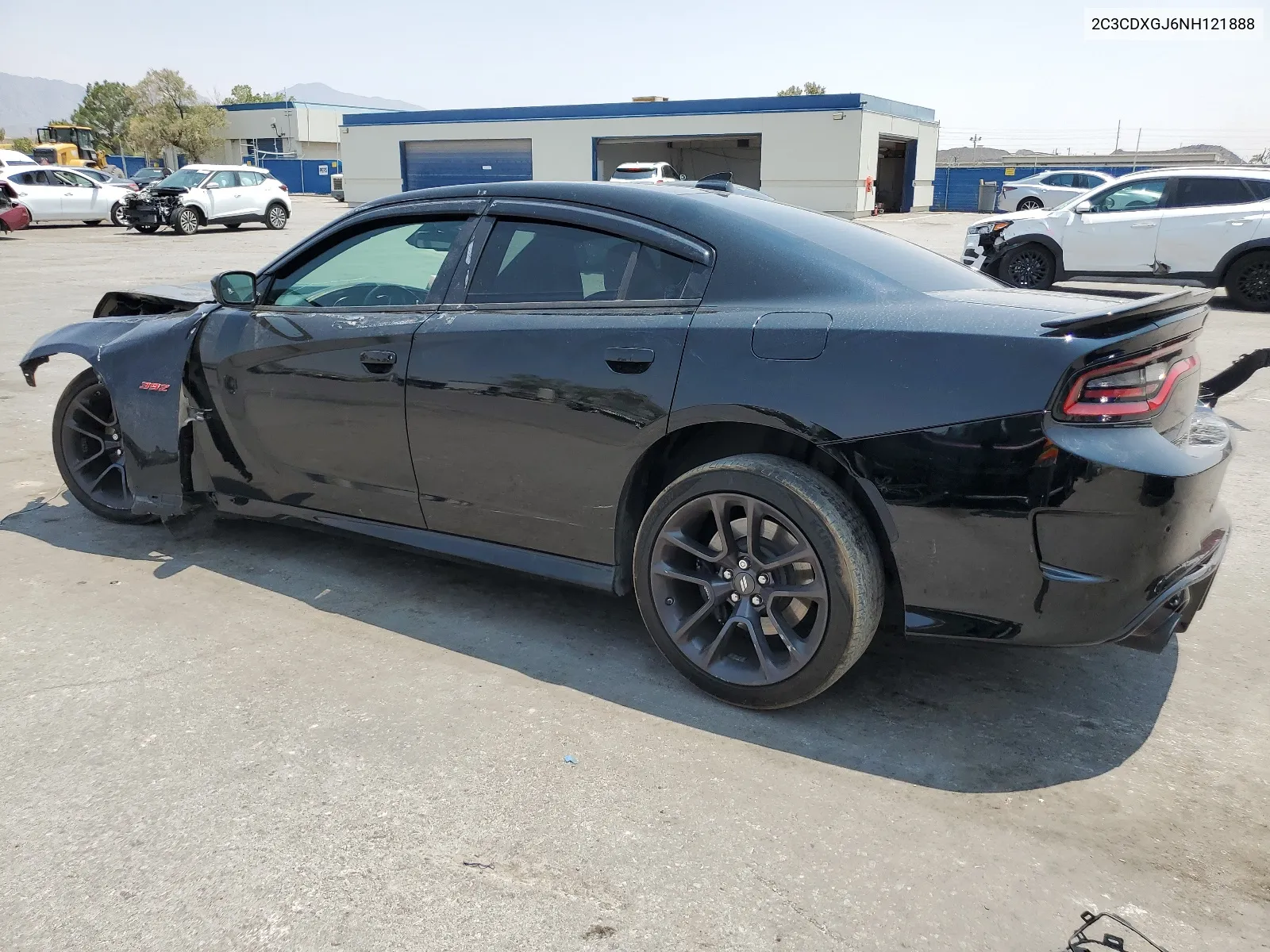 2022 Dodge Charger Scat Pack VIN: 2C3CDXGJ6NH121888 Lot: 72797394