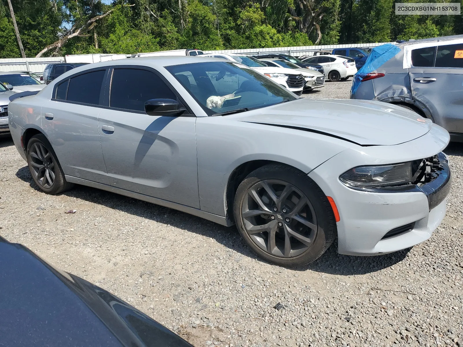 2022 Dodge Charger Sxt VIN: 2C3CDXBG1NH153708 Lot: 65083254