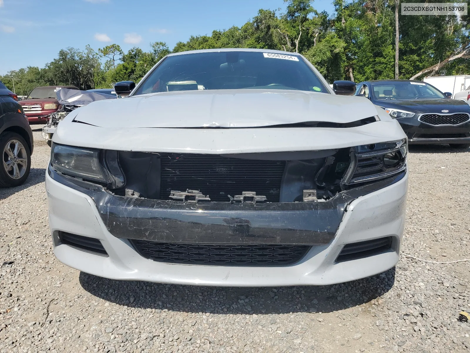 2022 Dodge Charger Sxt VIN: 2C3CDXBG1NH153708 Lot: 65083254