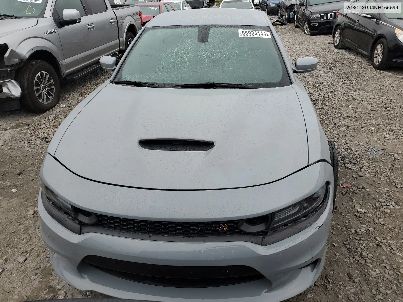 2022 Dodge Charger Scat Pack VIN: 2C3CDXGJ4NH166599 Lot: 65934144