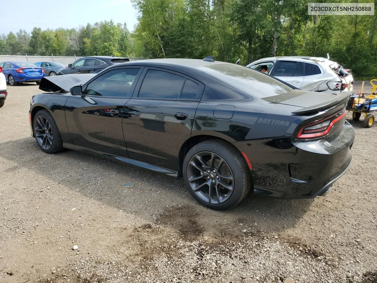 2022 Dodge Charger R/T VIN: 2C3CDXCT5NH250888 Lot: 66150444