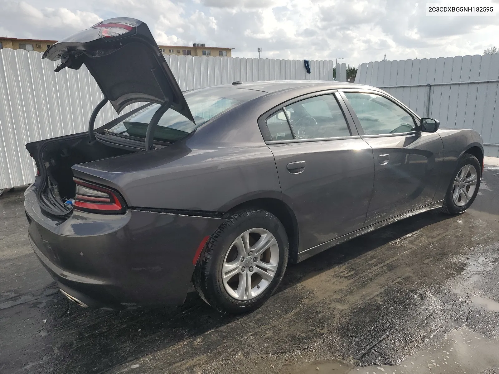 2022 Dodge Charger Sxt VIN: 2C3CDXBG5NH182595 Lot: 66182094