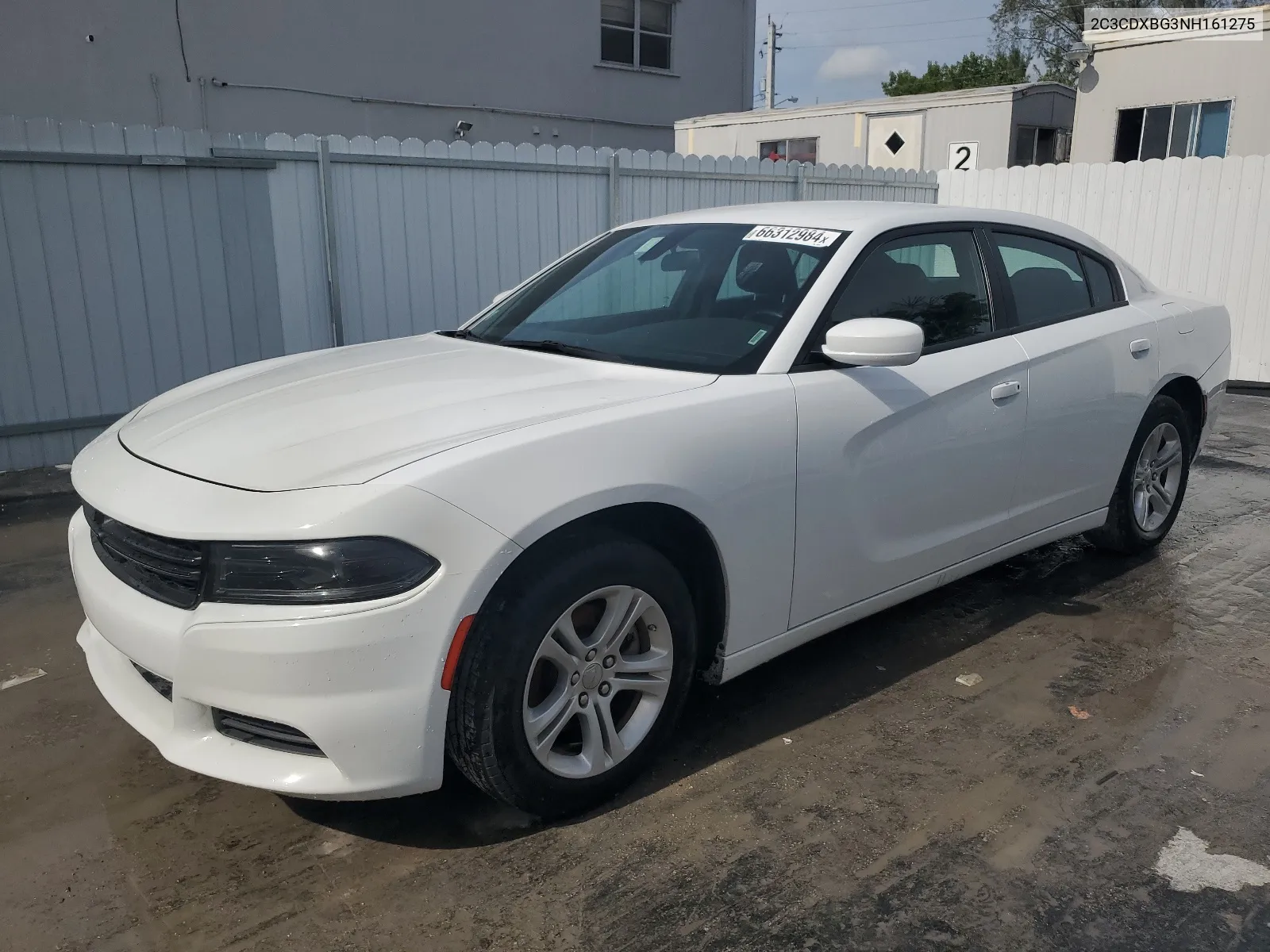 2022 Dodge Charger Sxt VIN: 2C3CDXBG3NH161275 Lot: 66312984