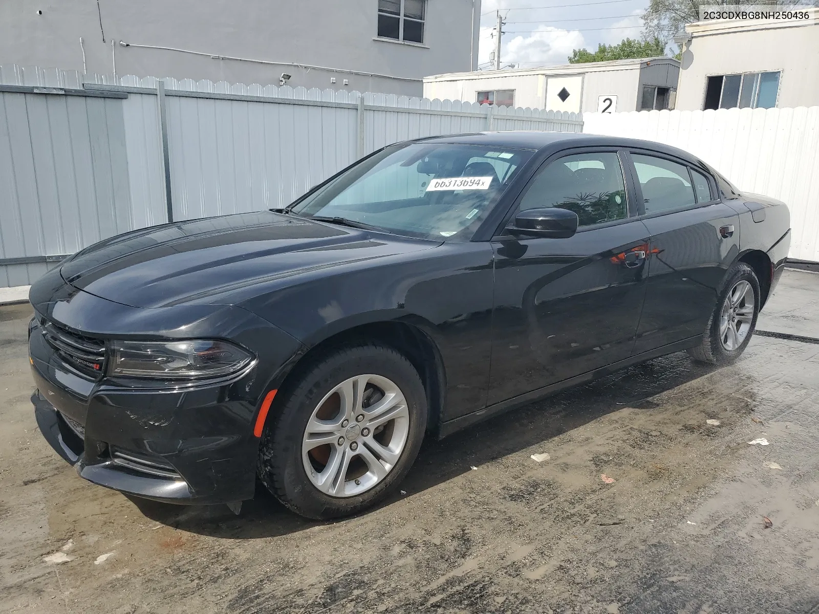 2022 Dodge Charger Sxt VIN: 2C3CDXBG8NH250436 Lot: 66313694