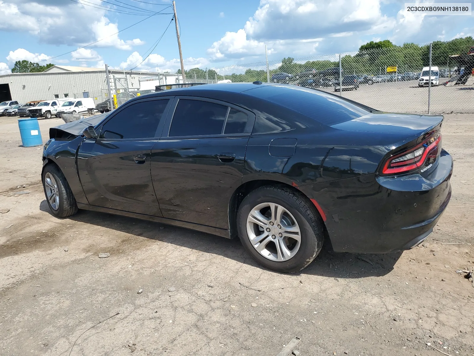 2022 Dodge Charger Sxt VIN: 2C3CDXBG9NH138180 Lot: 66441924