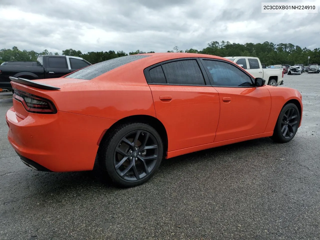 2022 Dodge Charger Sxt VIN: 2C3CDXBG1NH224910 Lot: 66736914