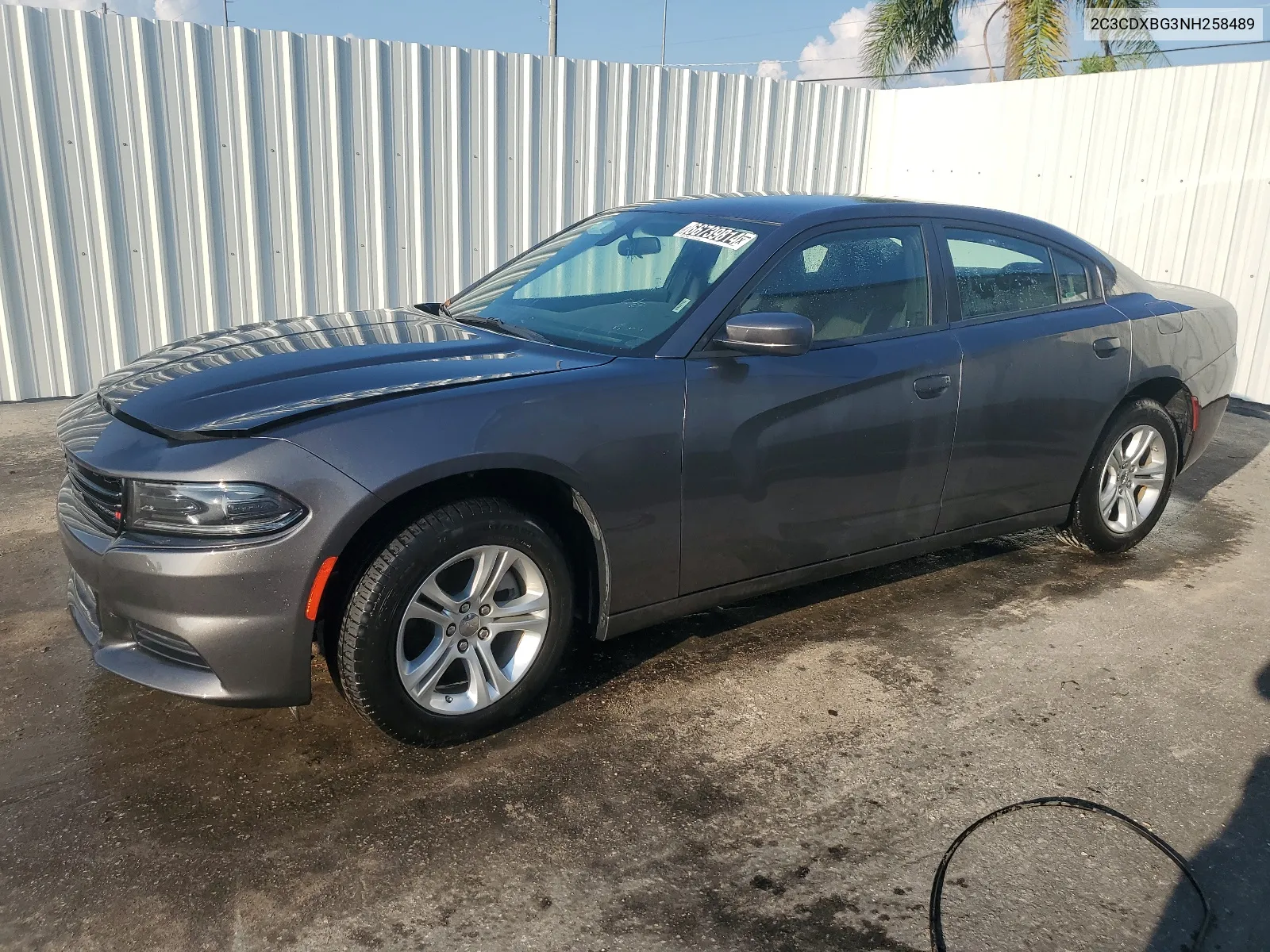 2022 Dodge Charger Sxt VIN: 2C3CDXBG3NH258489 Lot: 66739814