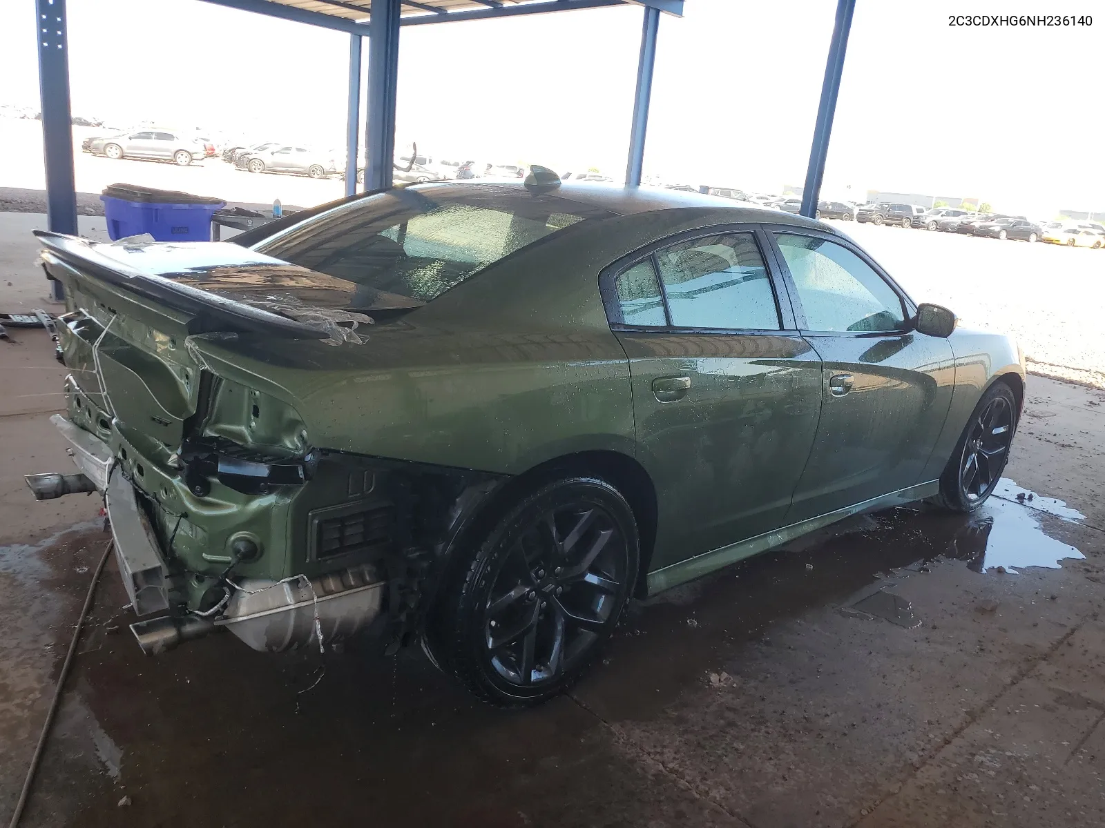 2022 Dodge Charger Gt VIN: 2C3CDXHG6NH236140 Lot: 66948914