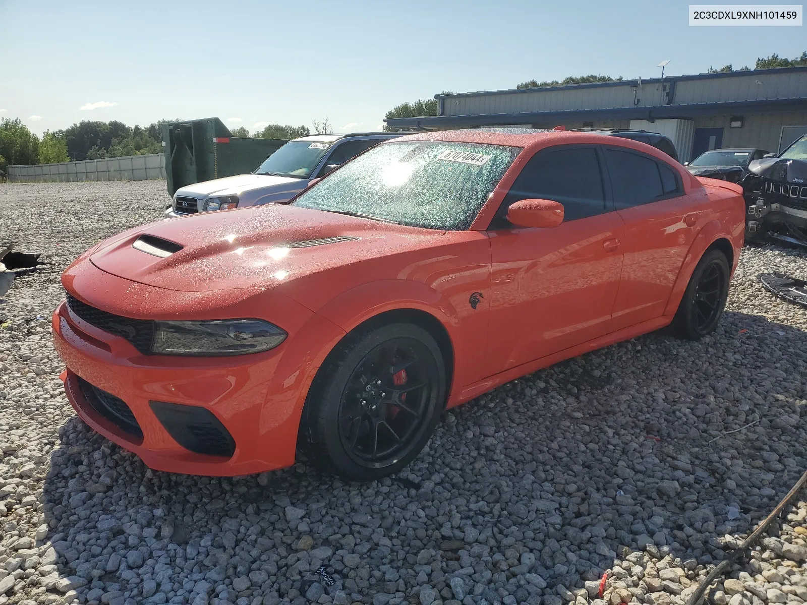 2022 Dodge Charger Srt Hellcat VIN: 2C3CDXL9XNH101459 Lot: 67074044