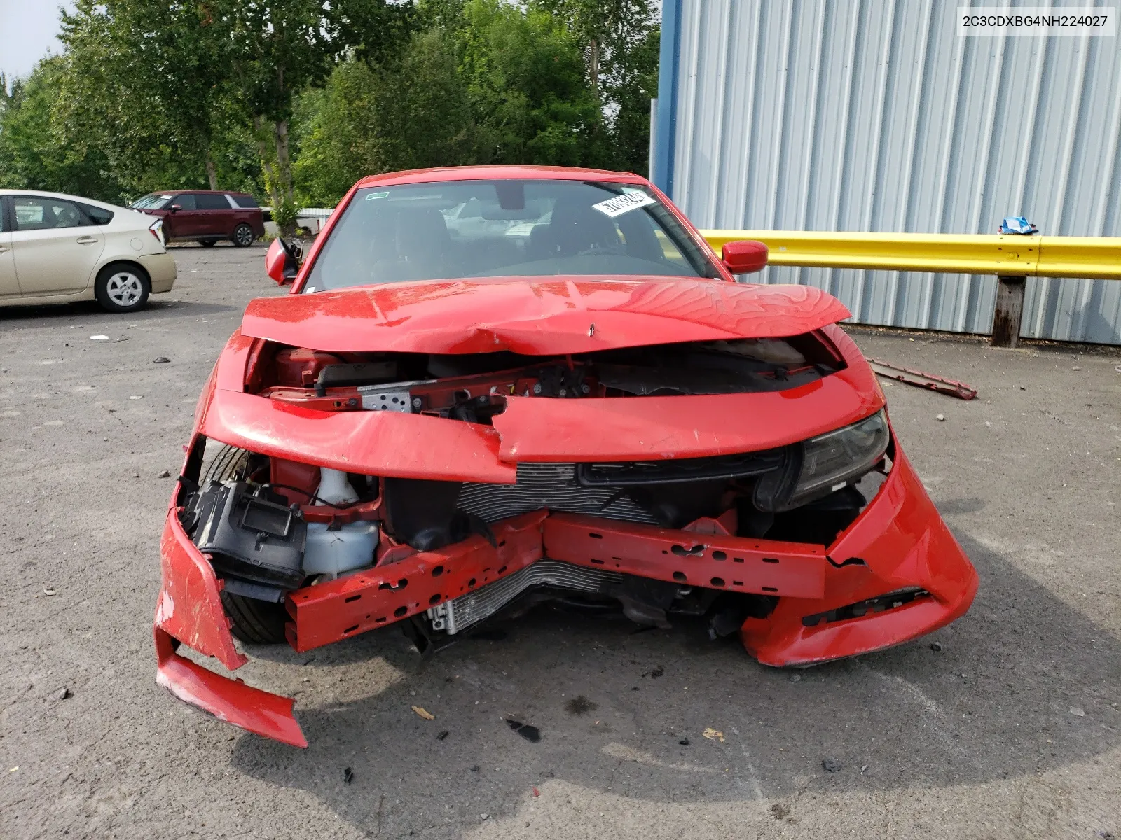 2022 Dodge Charger Sxt VIN: 2C3CDXBG4NH224027 Lot: 67093244