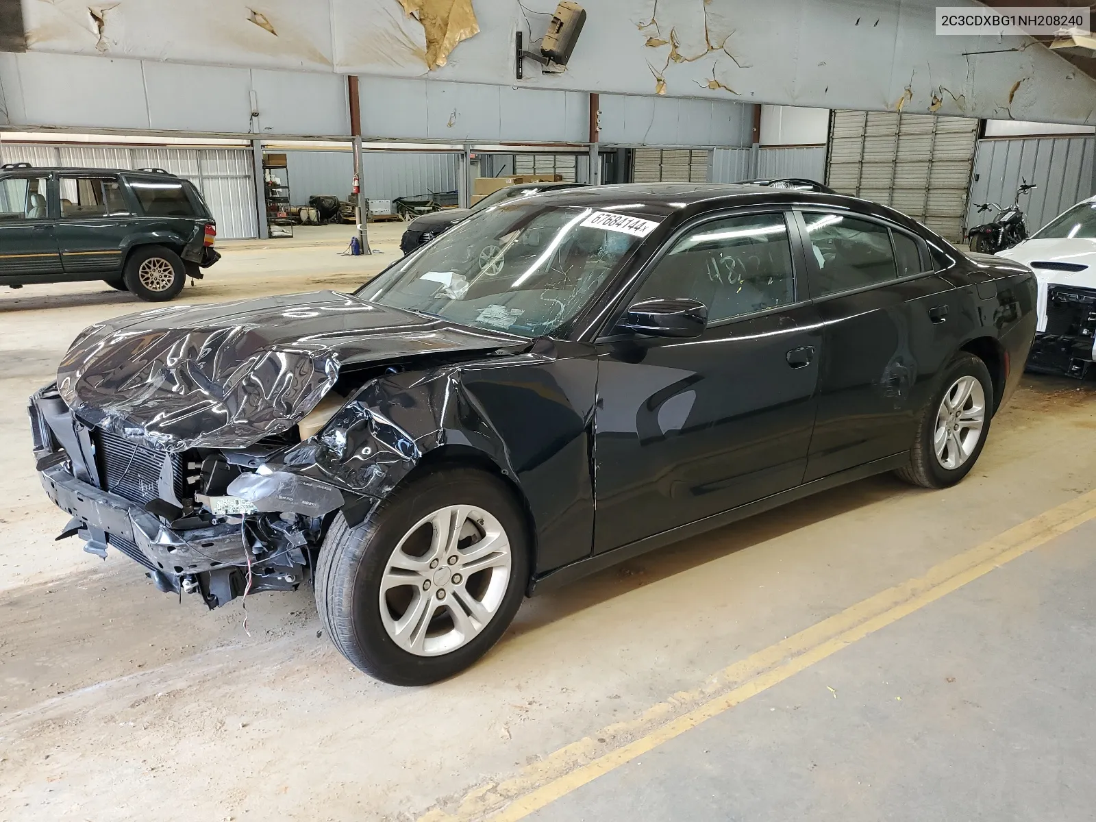 2022 Dodge Charger Sxt VIN: 2C3CDXBG1NH208240 Lot: 67684144