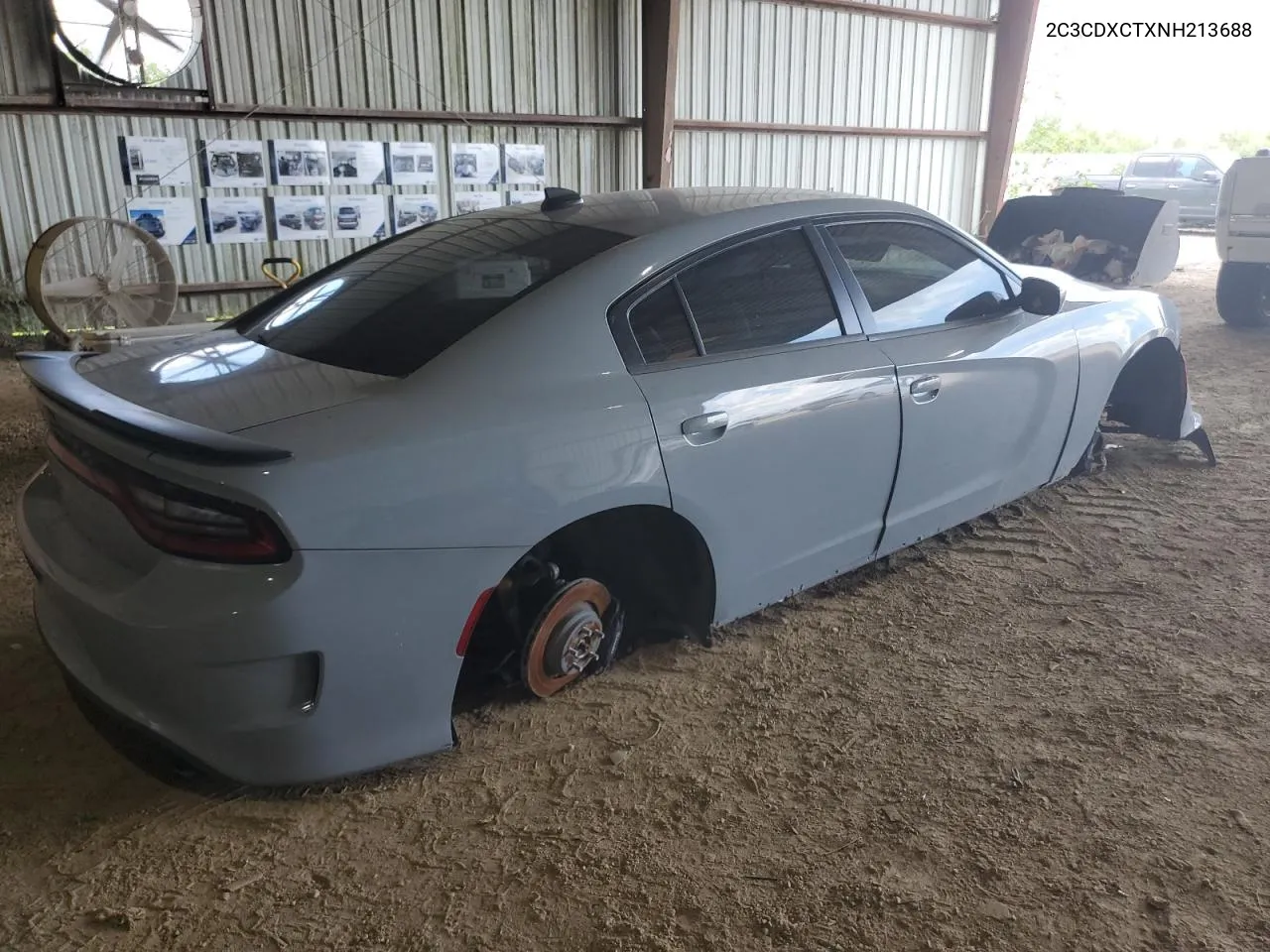 2022 Dodge Charger R/T VIN: 2C3CDXCTXNH213688 Lot: 67758544