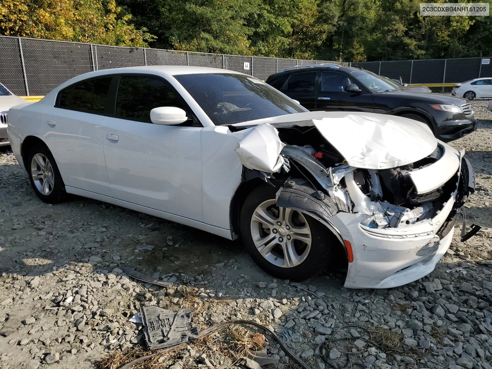 2022 Dodge Charger Sxt VIN: 2C3CDXBG4NH161205 Lot: 67822474