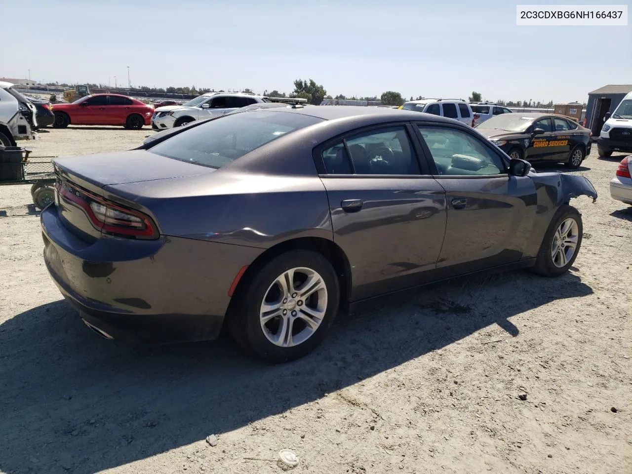 2022 Dodge Charger Sxt VIN: 2C3CDXBG6NH166437 Lot: 67972624