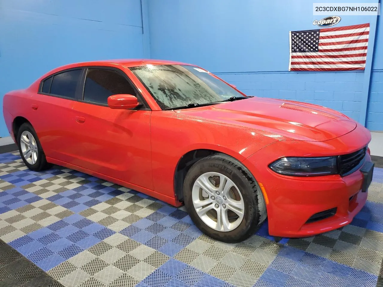 2022 Dodge Charger Sxt VIN: 2C3CDXBG7NH106022 Lot: 68240304