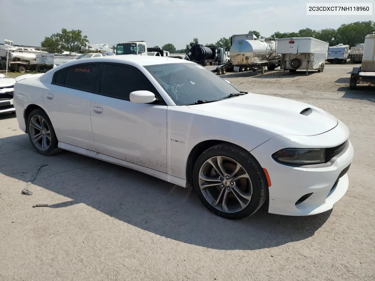 2022 Dodge Charger R/T VIN: 2C3CDXCT7NH118960 Lot: 68259424