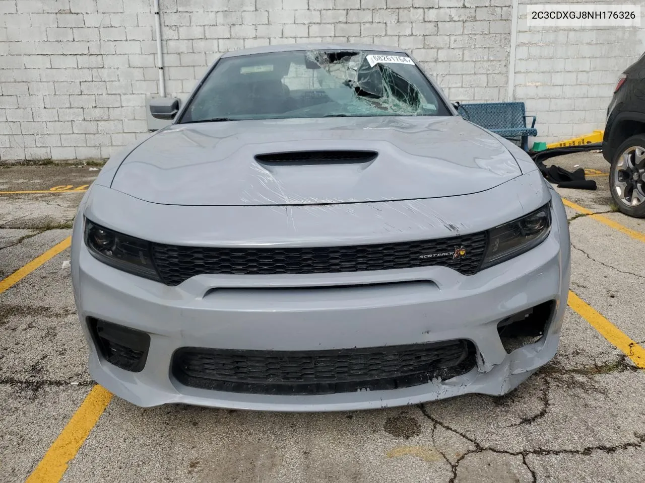 2022 Dodge Charger Scat Pack VIN: 2C3CDXGJ8NH176326 Lot: 68261764