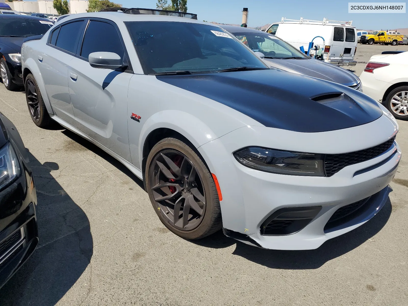 2022 Dodge Charger Scat Pack VIN: 2C3CDXGJ6NH148007 Lot: 68483624