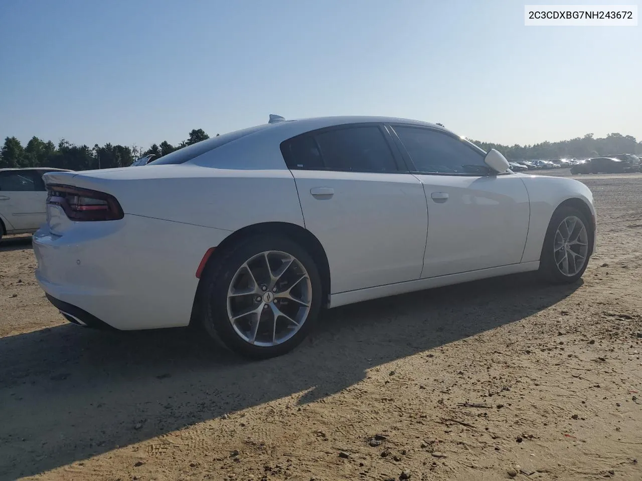 2022 Dodge Charger Sxt VIN: 2C3CDXBG7NH243672 Lot: 69040074