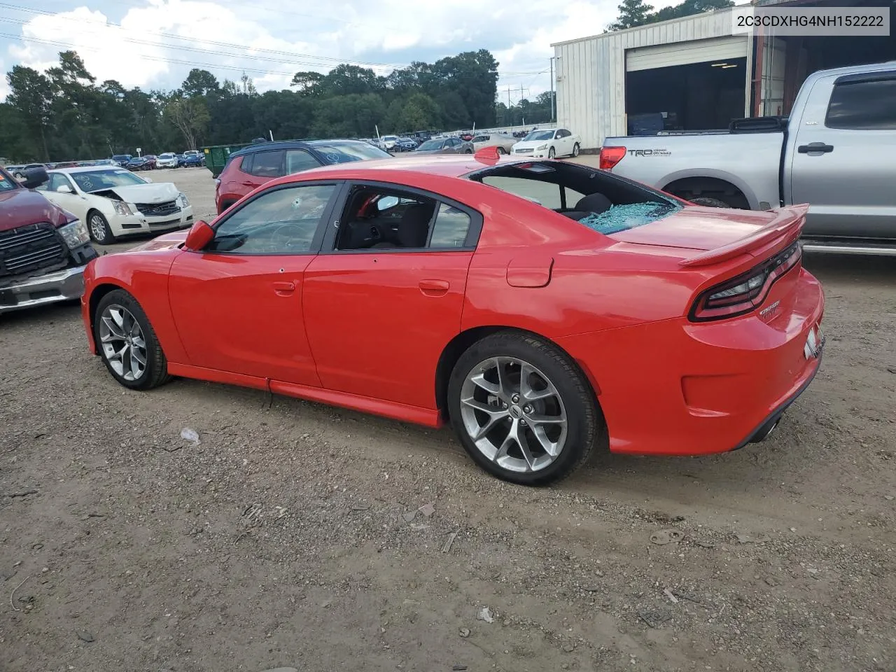 2022 Dodge Charger Gt VIN: 2C3CDXHG4NH152222 Lot: 69073654