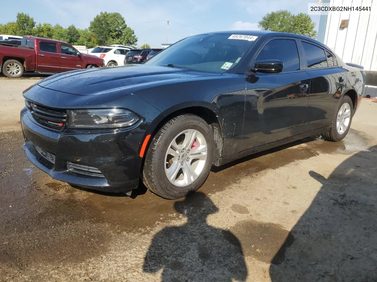 2022 Dodge Charger Sxt VIN: 2C3CDXBG2NH145441 Lot: 69267044