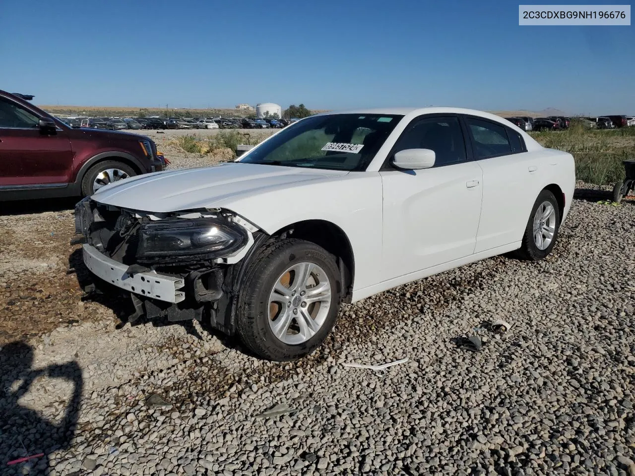 2022 Dodge Charger Sxt VIN: 2C3CDXBG9NH196676 Lot: 69457524