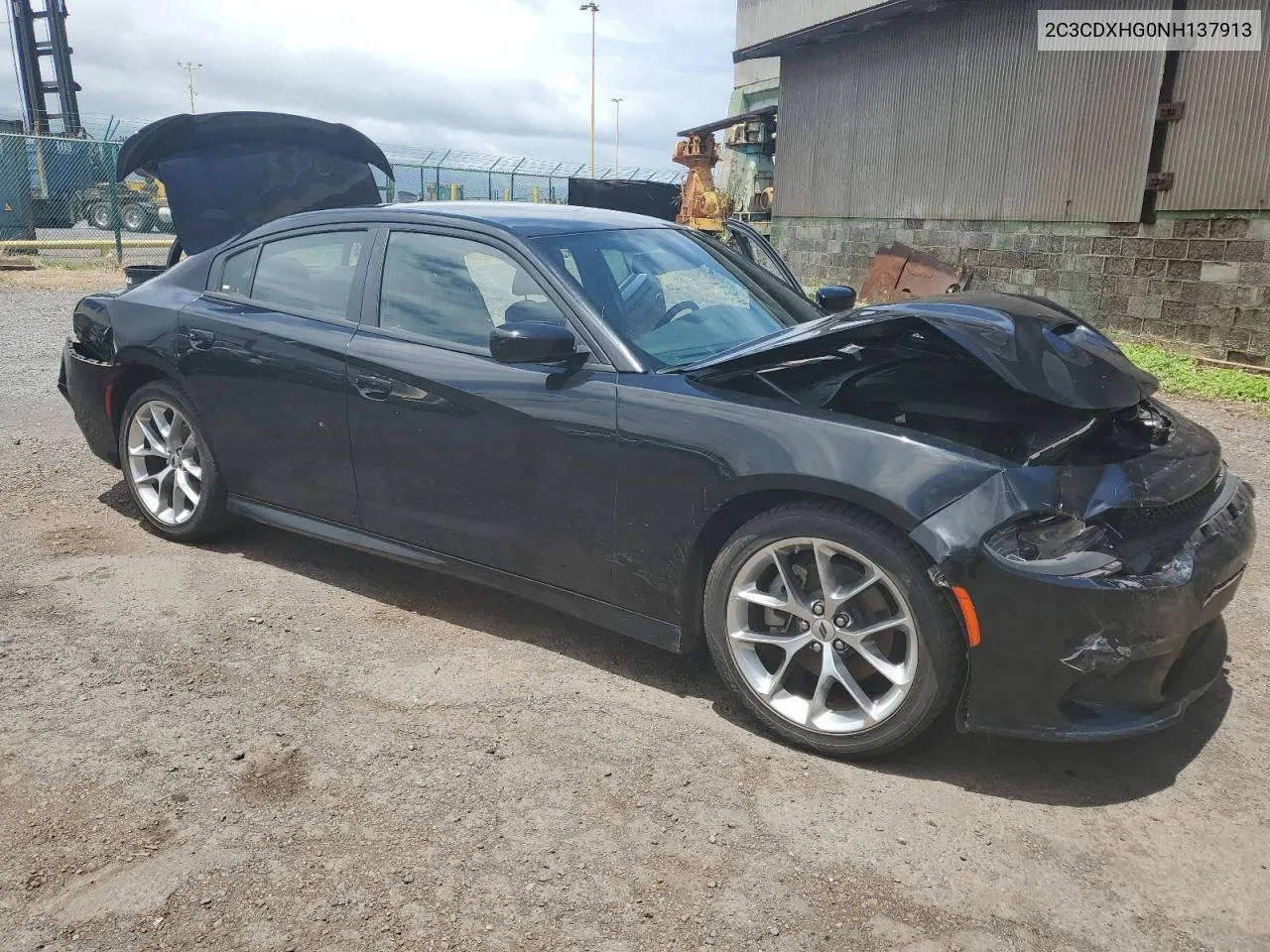 2022 Dodge Charger Gt VIN: 2C3CDXHG0NH137913 Lot: 69539474